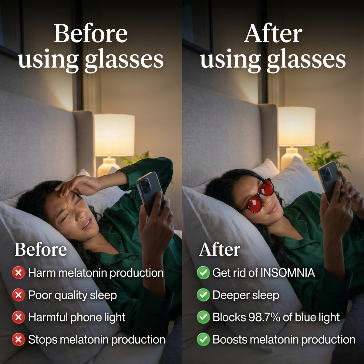 OFFBLUE™ Red Lens Glasses